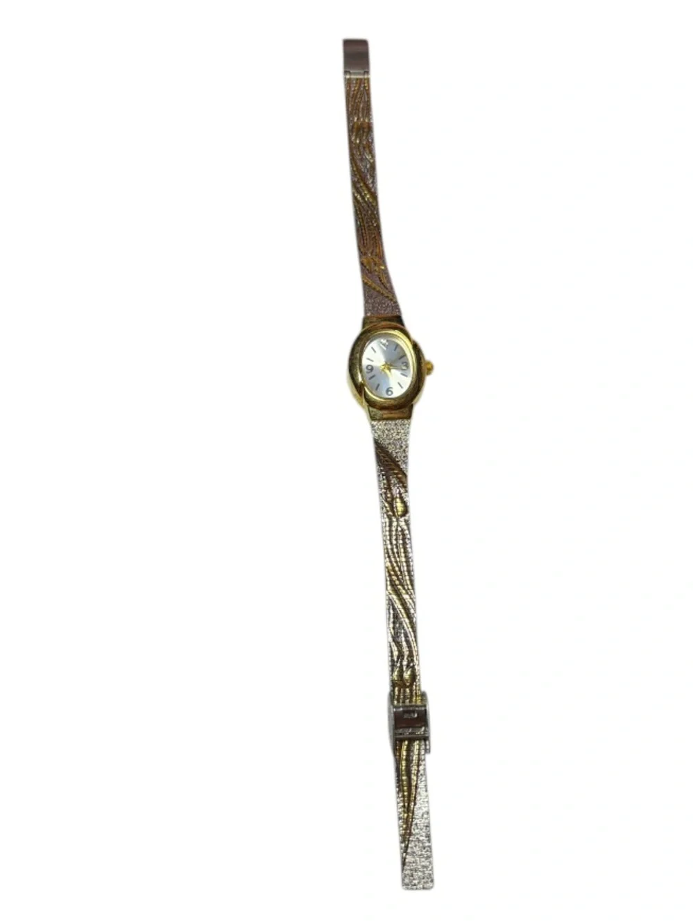 Avon Two Tone Diamond Gold Tone & Silver Tone Women's Analog Watch AV023QB
